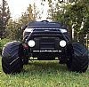 4x4 Ford Ranger Monster Truck Black Matt with 2.4G R/C under License