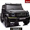 24Volt Mercedes-Benz G63 Painting Black with 2.4G R/C under License